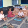 Bambini della scuola di Harychandrapuram